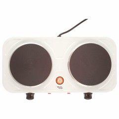 Настольная электрическая плита CENTEK CT-1507, 2000 Вт, 2 конфорки, 5 режимов нагрева, белая Настольная электрическая плита CENTEK CT-1507, 2000 Вт, 2 конфорки, 5 режимов нагрева, белая - фото 4