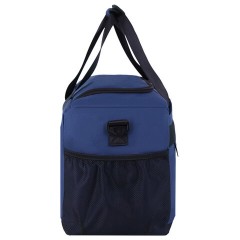 Сумка спортивная HEIKKI MOVE PLUS (ХЕЙКИ), отделение для обуви, синяя, 28х50х23 см, 273897 - фото 4
