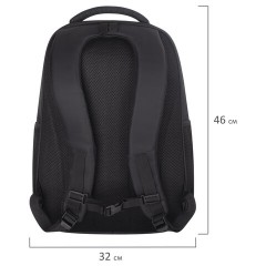 Рюкзак BRAUBERG FUNCTIONAL с отделением для ноутбука, 2 отделения, нагрудный ремешок, "Impulse", 46х16х32 см, 229875 Рюкзак BRAUBERG FUNCTIONAL с отделением для ноутбука, 2 отделения, нагрудный ремешок, "Impulse", 46х16х32 см, 229875 - фото 3