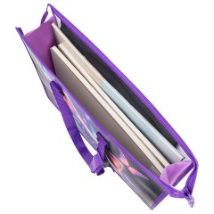 Папка для рисунков и чертежей с регулируемыми ручками BRAUBERG KIDS А3, 1 отделение, карман внутри, "Curious cat", 273414 - фото 5