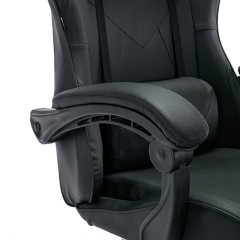 Кресло компьютерное BRABIX "Dexter GM-135", подножка, две подушки, экокожа, черное, 532800 Кресло компьютерное BRABIX "Dexter GM-135", подножка, две подушки, экокожа, черное, 532800 - фото 14