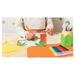 Фломастеры BIC "VISA", 18 цветов, суперсмываемые, вентилируемый колпачок, европодвес, 888681 - фото 6