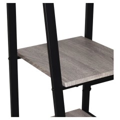Стол на металлокаркасе BRABIX "LOFT CD-006", 1200х500х730 мм, 2 полки, цвет дуб антик, 641225 - фото 8