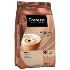 Кофе в зернах COFFESSO "Mokka", 1 кг, 102485 Кофе в зернах COFFESSO "Mokka", 1 кг, 102485 - фото 2