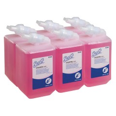 Картридж с пенным мылом одноразовый KIMBERLY-CLARK Scott "Essential", 1 л, розовый, артикул 6340 - фото 4