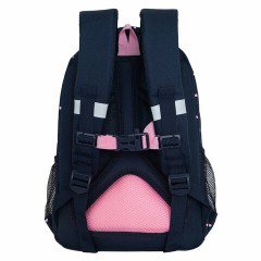Рюкзак GRIZZLY школьный, анатомическая спинка, 2 отделения, для девочек, "WINK", 40х27х20 см, RG-460-6/4 Рюкзак GRIZZLY школьный, анатомическая спинка, 2 отделения, для девочек, "WINK", 40х27х20 см, RG-460-6/4 - фото 3