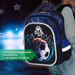 Рюкзак BRAUBERG KIDS FLOSSY, 2 отделения, 3 кармана, "Soccer Club", 3D-панель, 40х28х18 см, 273181 Рюкзак BRAUBERG KIDS FLOSSY, 2 отделения, 3 кармана, "Soccer Club", 3D-панель, 40х28х18 см, 273181 - фото 14