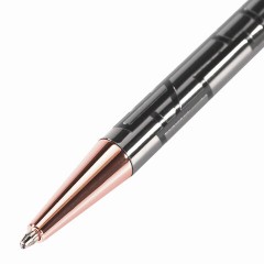 Ручка подарочная шариковая GALANT "Vitznau", корпус серый, золотистые детали, пишущий узел 0,7 мм, синяя, 141664 Ручка подарочная шариковая GALANT "Vitznau", корпус серый, золотистые детали, пишущий узел 0,7 мм, синяя, 141664 - фото 4