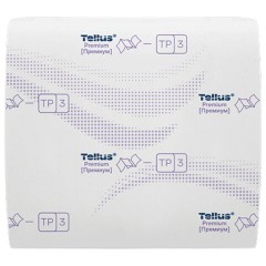 Бумага туалетная листовая Tellus/TORK (Система ТР3) ПРЕМИУМ КОМПЛЕКТ 40 шт., 200 л., 11х23 см, 2-слойная, 233100 - фото 2