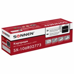 Картридж лазерный SONNEN (SX-106R02773) для XEROX Phaser 3020/3020BI/WC3025/3025BI/3025NI, ресурс 1500 стр., 364085 Картридж лазерный SONNEN (SX-106R02773) для XEROX Phaser 3020/3020BI/WC3025/3025BI/3025NI, ресурс 1500 стр., 364085 - фото 2
