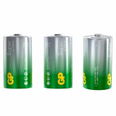 Батарейки КОМПЛЕКТ 2 шт., GP Super G-Tech, D (LR20, 13А), алкалиновые, в пленке, 13A-OS2 Батарейки КОМПЛЕКТ 2 шт., GP Super G-Tech, D (LR20, 13А), алкалиновые, в пленке, 13A-OS2 - фото 3