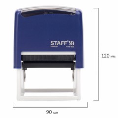Штамп самонаборный 7-строчный STAFF, оттиск 60х35 мм, "Printer 8028", КАССЫ В КОМПЛЕКТЕ, 237429 Штамп самонаборный 7-строчный STAFF, оттиск 60х35 мм, "Printer 8028", КАССЫ В КОМПЛЕКТЕ, 237429 - фото 10