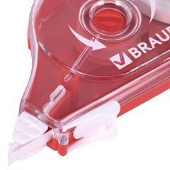 Корректирующая лента BRAUBERG MAXI PLUS, 5 мм х 25 м, механизм перемотки, корпус красный, блистер, 272501 Корректирующая лента BRAUBERG MAXI PLUS, 5 мм х 25 м, механизм перемотки, корпус красный, блистер, 272501 - фото 5