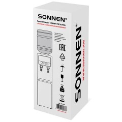 Кулер для воды SONNEN FSE-02WBc, напольный, НАГРЕВ/ОХЛАЖДЕНИЕ ЭЛЕКТРОННОЕ, шкаф, 2 крана, черный, 456168 Кулер для воды SONNEN FSE-02WBc, напольный, НАГРЕВ/ОХЛАЖДЕНИЕ ЭЛЕКТРОННОЕ, шкаф, 2 крана, черный, 456168 - фото 3