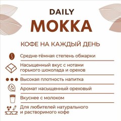 Кофе молотый Poetti "Mokka" 250 г, 18102 Кофе молотый Poetti "Mokka" 250 г, 18102 - фото 2