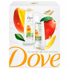 Подарочный набор DOVE "Глубокое питание и восстановление" Шампунь 250 мл + Бальзам 200 мл Подарочный набор DOVE "Глубокое питание и восстановление" Шампунь 250 мл + Бальзам 200 мл - фото 5