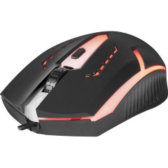 Мышь проводная DEFENDER Flash MB-600L, 800-1200 dpi, 4 кнопки + 1 колесо-кнопка, оптическая, черная, 52600 Мышь проводная DEFENDER Flash MB-600L, 800-1200 dpi, 4 кнопки + 1 колесо-кнопка, оптическая, черная, 52600 - фото 5