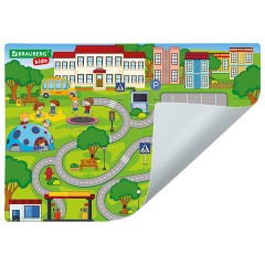 Настольное покрытие BRAUBERG KIDS, А3+, пластик, 46x33 см, "Лабиринт", 273620 Настольное покрытие BRAUBERG KIDS, А3+, пластик, 46x33 см, "Лабиринт", 273620 - фото 2