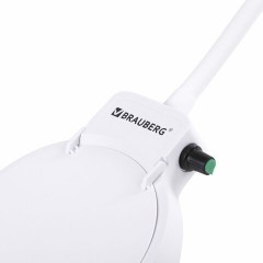 Лупа настольная с LED-ПОДСВЕТКОЙ, диаметр 110 мм, увеличение 3, корпус белый, BRAUBERG, 455930 - фото 5