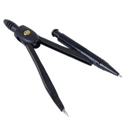 Готовальня STAFF "College" 9 предметов: циркуль 120 мм, чертежные принадлежности, механический карандаш, пластиковый пенал, 210863 - фото 5