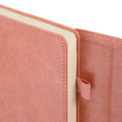 Ежедневник датированный 2026, А5, 145х213 мм, BRAUBERG "Jacket", под кожу, клапан, держатель, розовый, 117400 - фото 5