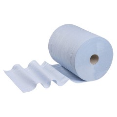 Бумага протирочная KIMBERLY-CLARK Wypall L20, 500 листов в рулоне, 33х38 см, 2-слойная, голубая, 7301 - фото 3