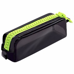 Пенал BRAUBERG с объемной "тракторной" молнией, 1 отделение, ПВХ, 22х8х6,5 см, "Neon green", 271564 Пенал BRAUBERG с объемной "тракторной" молнией, 1 отделение, ПВХ, 22х8х6,5 см, "Neon green", 271564 - фото 6