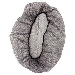 Шапочка, берет, сетка для волос черная, КОМПЛЕКТ 100 шт., нейлон 14 г/м2, KLEVER, NNC014BL