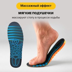 Стельки для обуви С МАССАЖНЫМИ ПОДУШЕЧКАМИ размер RU 35-39/EU 36-40, SHEGRA (ШЕГРА), 702302 - фото 12