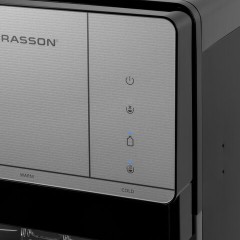 Кулер для воды BRASSON (БРАССОН) FSE-03BS, напольный, нагрев/охлаждение электронное, НИЖНЯЯ ЗАГРУЗКА, 3 крана, графитовый, 455423 - фото 4