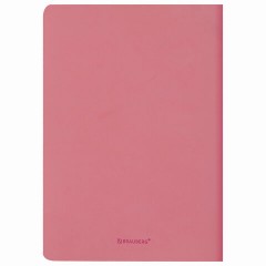 Тетрадь 60 л. в линию обложка кожзам SoftTouch, сшивка, B5 (179х250мм), РОЗОВЫЙ, BRAUBERG RAINBOW, 403885 Тетрадь 60 л. в линию обложка кожзам SoftTouch, сшивка, B5 (179х250мм), РОЗОВЫЙ, BRAUBERG RAINBOW, 403885 - фото 5