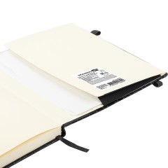 Скетчбук, слоновая кость 140 г/м2, 200х200 мм, 80 л., КОЖЗАМ, резинка, BRAUBERG ART CLASSIC, CROCO, черный, 116472 Скетчбук, слоновая кость 140 г/м2, 200х200 мм, 80 л., КОЖЗАМ, резинка, BRAUBERG ART CLASSIC, CROCO, черный, 116472 - фото 8