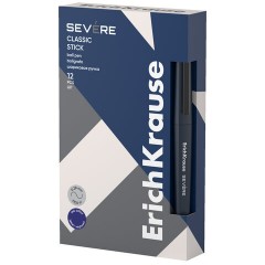 Ручка шариковая ERICH KRAUSE "Severe Stick Classic", СИНЯЯ, корпус ассорти,0,7 мм, линия 0,28 мм, 48079 - фото 9