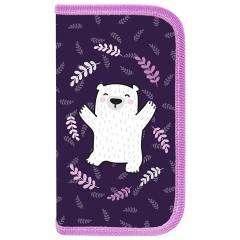 Пенал ПИФАГОР, 2 отделения, ламинированный картон, 19х11 см, "Happy bear", 272246 Пенал ПИФАГОР, 2 отделения, ламинированный картон, 19х11 см, "Happy bear", 272246 - фото 2
