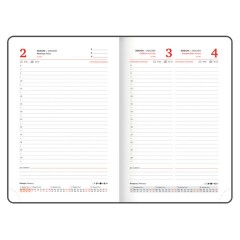 Ежедневник датированный 2026, А5, 138x213 мм, BRAUBERG "Assistant", под кожу, держатель, розовый, 117377 - фото 11