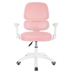 Кресло детское с поясничной поддержкой BRABIX KIDS "MG-225", сетка/ткань TW, розовое, 533316 - фото 3