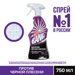 Чистящее средство 750 мл CILLIT BANG "Удаление черной плесени", для ванной и кухни, распылитель, 3032923 Чистящее средство 750 мл CILLIT BANG "Удаление черной плесени", для ванной и кухни, распылитель, 3032923 - фото 6