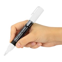 Маркер меловой CHALK LIQUID MARKER, БЕЛЫЙ, 3 мм, стираемый, BRAUBERG "CHALK", 152585 - фото 10
