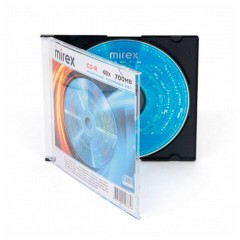 Диск CD-R MIREX, 700 Мб, 48x, Slim Case, КОМПЛЕКТ 5 шт., UL120051A8F - фото 6