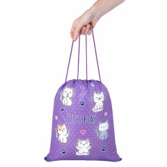 Мешок для обуви BRAUBERG KIDS, с петлей, 42х34 см, "Playing kittens", 272413 Мешок для обуви BRAUBERG KIDS, с петлей, 42х34 см, "Playing kittens", 272413 - фото 4