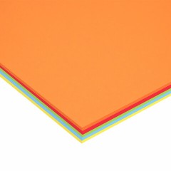 Бумага цветная DOUBLE A, А4, 80 г/м2, 100 л., 5 цветов x 20 л., микс интенсив Бумага цветная DOUBLE A, А4, 80 г/м2, 100 л., 5 цветов x 20 л., микс интенсив - фото 3