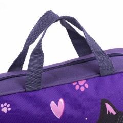 Папка на молнии с ручками BRAUBERG KIDS А4, 1 отделение, полиэстер, 80 мм, "Sweet cheeks", 272120 Папка на молнии с ручками BRAUBERG KIDS А4, 1 отделение, полиэстер, 80 мм, "Sweet cheeks", 272120 - фото 4
