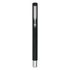 Ручка-роллер PARKER "Vector Black", корпус черный лак, детали из нержавеющей стали, синяя, S0319630 Ручка-роллер PARKER "Vector Black", корпус черный лак, детали из нержавеющей стали, синяя, S0319630 - фото 3