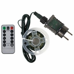 Электрогирлянда-нить уличная "Роса" IP44, 35 м, 1000 LED, теплый белый, 220V, контроллер, ЗОЛОТАЯ СКАЗКА, 591359 Электрогирлянда-нить уличная "Роса" IP44, 35 м, 1000 LED, теплый белый, 220V, контроллер, ЗОЛОТАЯ СКАЗКА, 591359 - фото 4