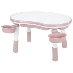 Стол детский трансформер 3 в 1 BRABIX KIDS CT-001, растущий, 2-8 лет, пластик, розовый, 533289 - фото 2