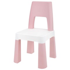 Стол детский + стул BRABIX KIDS CS-003, 2-7 лет, пластик белый + розовый, 533291 - фото 6
