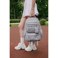 Рюкзак HEIKKI FUSION (ХЕЙКИ) универсальный, отделение для ноутбука, с КОШЕЛЬКОМ, лаванда, 44х31х14 см, 273865 - фото 7