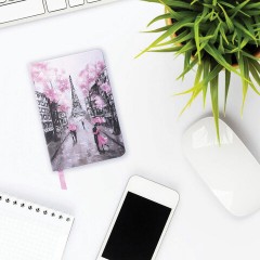 Блокнот МАЛЫЙ ФОРМАТ (100х150 мм) А6, BRAUBERG VISTA "Paris", под кожу, гибкий, 80 л., 112090 - фото 7