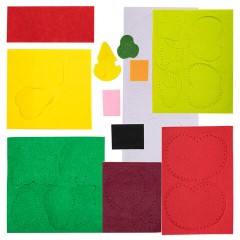 Набор для шитья игрушки из фетра "Вкусняшки", 10 игрушек, ЮНЛАНДИЯ, 664734 Набор для шитья игрушки из фетра "Вкусняшки", 10 игрушек, ЮНЛАНДИЯ, 664734 - фото 2