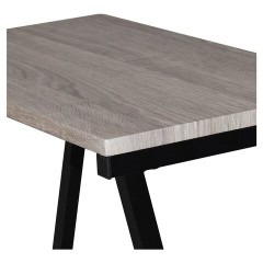 Стол на металлокаркасе BRABIX "LOFT CD-004", 1200х535х1110 мм, 3 полки, цвет дуб антик, 641219 - фото 6
